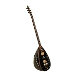 Baglama Saz, Elec, Ultra, Black w Lines