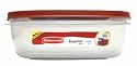 Rubbermaid 7J71 Easy Find Lid Square 9-Cup Food Storage Container
