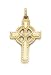14k Celtic Cross Pendant