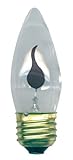 Flicker Flame Bulb With Standard Base Flickers With A Soft Orange Glow (Pkg/10) image