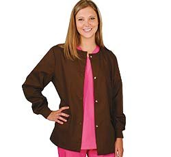 Cherokee Workwear Scrub Warm-up Jacket for Women (XS-5X)
