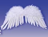Childrens White FEATHER ANGEL WINGS