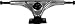 Slant Inverted 180mm Mid Raw / Black Skateboard Trucks - 9.0 Axle (Set of 2)