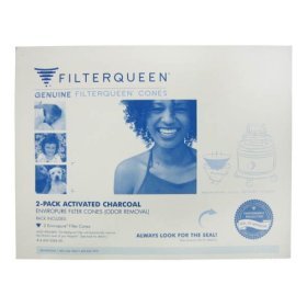 Package of 2 Genuine Filter Queen Charcoal Filters