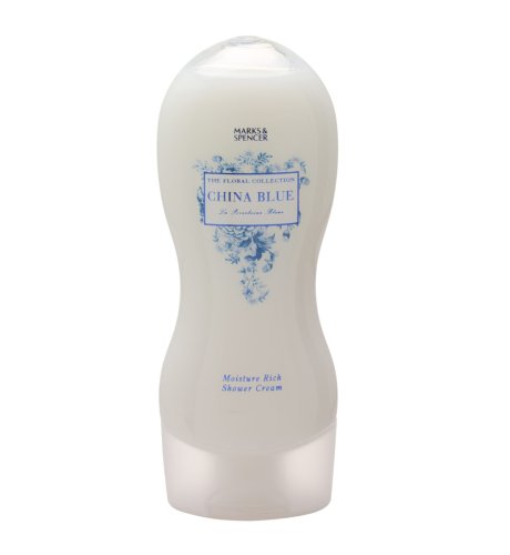 The Floral Collection China Blue Shower Cream