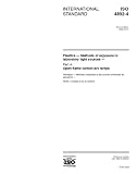 ISO 4892-4:2004, Plastics - Methods of exposure to laboratory light sources - Part 4: Open-flame carbon-arc lamps