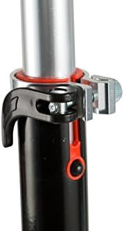 Cheetah Adjustable Height 3 Wheel Wide Deck with Double Rear Wheels Kids Kick Scooter (Black)