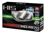  : HIS H467QT512P Radeon HD 4670 IceQ Turbo HDMI Dual DL-DVI HDCP 512MB 128bit GDDR3 PCI Express 2.0 X16 Video Card