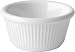 from Melamine Range Melamine Tableware - Fluted Ramekin 3oz (9cl) (Box of 12) - ideal for schools, care homes and parties, virtually unbreakable!