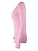 Moxeay V-Neck One Piece Bodysuit Long Sleeve Bodycon Rompers (X-Large, Pink)