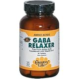 Country Life Gaba Relaxer, 60-Count