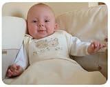 Cream Baby Sleeping Bag I Love You 0-6 Months 1 Tog