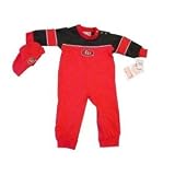 Indiana Hoosiers ( University of ) Infant / Baby Creeper / Coverall With Hat