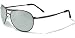 Aviator Sunglasses AV86 Full Mirror lens Spring Hinges with Pouch