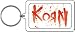 Korn Drippy Logo Lucite Keychain K-1598 Image