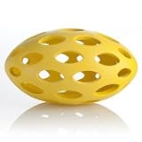 JW Pet SPHERICON Small Football Shaped Dog Chew Toy 5-inch
