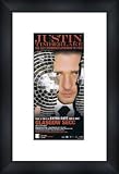 JUSTIN TIMBERLAKE Glasgow 2007 Futuresex/Loveshow Tour - Custom Framed Original Ad - Framed Music Poster/Print