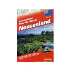 Neuseeland Stra�enatlas: New Zealand / Nouvelle Z�lande. 26 Citypl�ne. Reisemobil- und Campingpl�tze