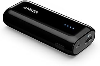 Anker&reg; Astro E1 5200mAh Ultra Compact Portable Charger  External Battery Power Bank with PowerIQ™ Technology for iPhone, iPad, Samsung, Nexus, HTC and More (Black)