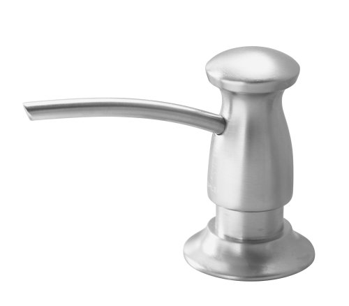 KOHLER K-1893-C-G Soap or Lotion Dispenser with Transitional Design (Clam Shell Packed), Brushed Chrome