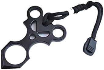 Elf Keychain Self Defense Emergency Survival Tool Black