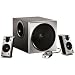 Logitech Z-2300 THX-Certified 200-Watt 2.1 Speaker System (Silver)