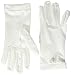 Coolibar UPF 50+ Unisex Sawyer UV Sun Gloves - Sun Protective (Medium- White)