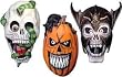 PICK ONE of 4 choices - Scary Halloween Costume Masks in 4 different styles