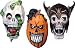 PICK ONE of 4 choices - Scary Halloween Costume Masks in 4 different styles