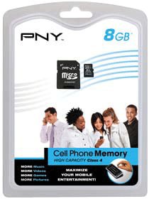 Pny Micro Secure Digital Black 8Gb Bp Use W/Compact Mobile Phones Sd-Compatible Devices Pny Micro Secure Digital Black 8Gb Bp Use W/Compact Mobile Phones Sd-Compatible Devices