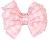 ~ Blooming Bows Gingham Clippie