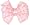 ~ Blooming Bows Gingham Clippie Red