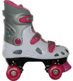 California Pro White/pink Quad Skate Eu34