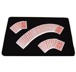 Close up Pad - Black - 16 X 23 Jumbo Size - Invaluable to Every Card Magic Worker!