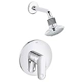 Europlus Shower Combination Pressure Starlight Chrome