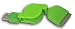 Apple iPod Dock Connector to USB 2.0 Retractable Cable - Green