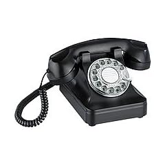 Telefon Retro Style mit echter W�hlscheibe und mechanischer Klingel
