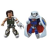 Marvel Vs Capcom 3 Minimates Series 2 Exclusive Mini Figure 2Pack Taskmaster Vs. Nathaniel SpencerIMAGE