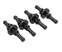 Lüfter Entkopplung, InLine®, für Lüfter aller Größen von 60 bis 120mm