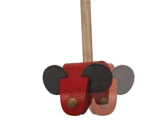 31LXPaMrZ1L PlanToys Plan Preschool Push Along Mouse, Push  and  Pull