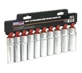Review Sealey  / Spline Socket Set 10pc Deep 1/2?Sq Drive Total Drive