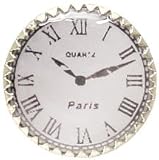 Dollhouse Miniature 1/2-Inch Scale Round Clock