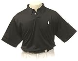 Claret Jug Collection 2008 British Open Self Collar Solid Polo - Black