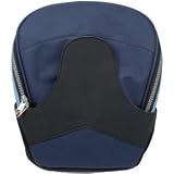 dreamGEAR - Backpack for game console - nylon - white, blue - Nintendo Wii