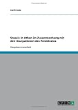 Staseis in Athen im Zusammenhang mit den Usurpationen des Peisistratos