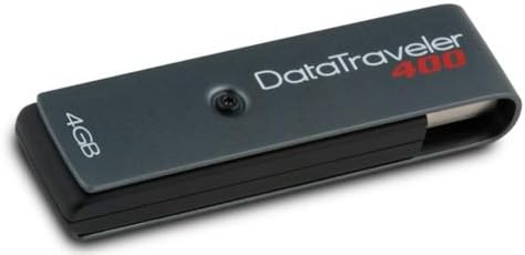 Kingston 4GB USB 2.0 Hi-Speed DataTraveler 400 with Sync, Readyboost (DT400/4GB)