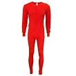 Coldmaster Men's Red Union Suit