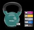4K (8.8 lb.) PowerMax Vinyl Coated Kettlebell