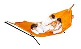  : FATBOY orange extra large Headdemock hammock with sturdy stand