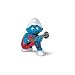 Schleich Smurf Lead Guitar Player Figurine